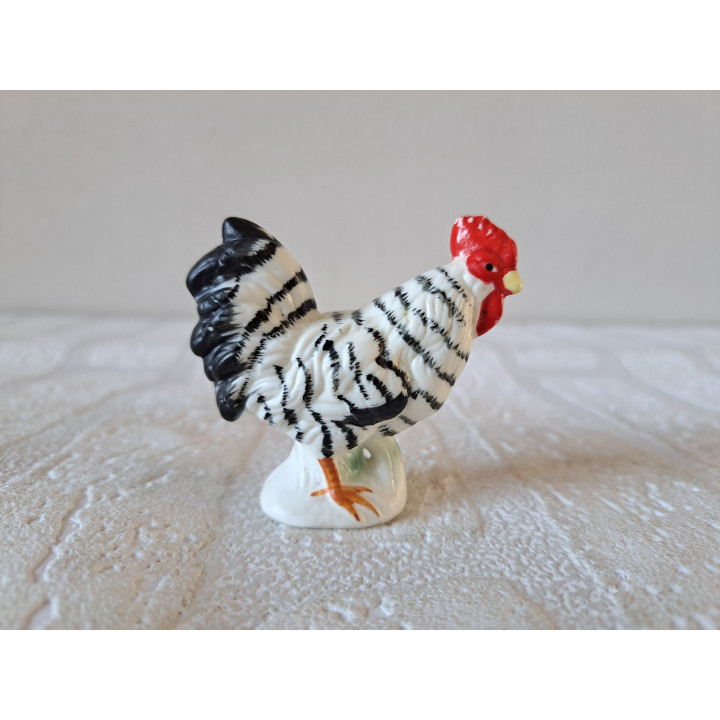 Haan van Bona China Japan porselein, 6x2.5x5.5cm - dierfiguren