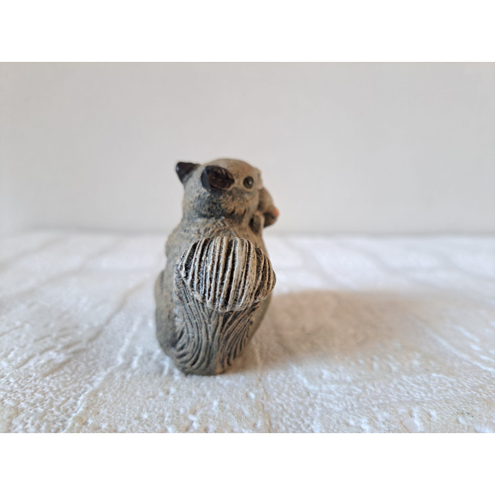 Verliefde eekhoorns, kunsthars 10x4x6cm - dierfiguren