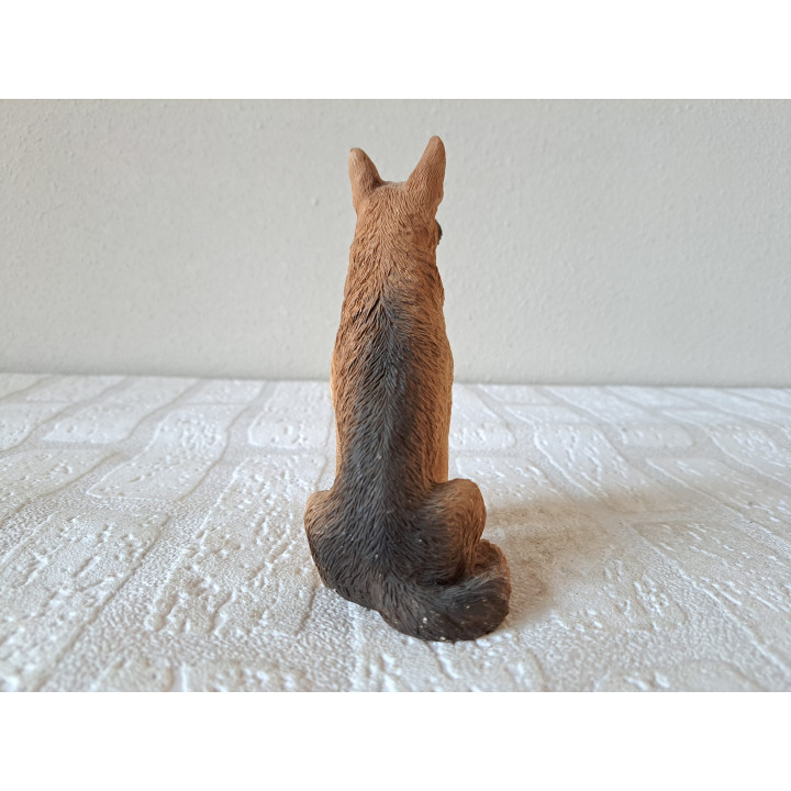 Duitse Herder hond, FARO, kunsthars 8x6x14cm - honden
