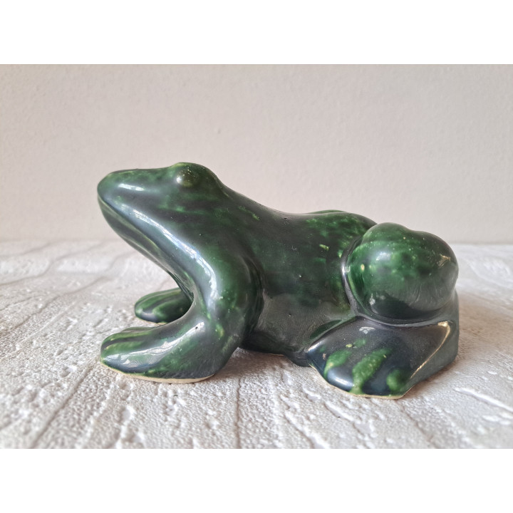 Large Frog Ceramic Figurine 17x12x8cm - Decor