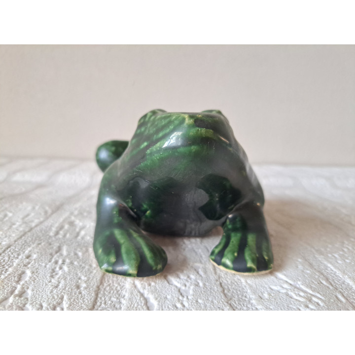 Large Frog Ceramic Figurine 17x12x8cm - Decor