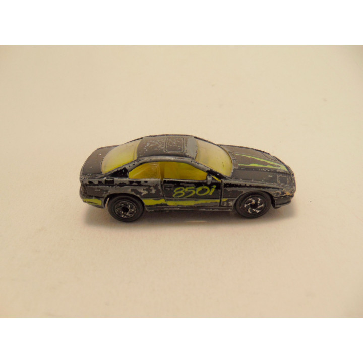 Bmw 850i 1:62 Matchbox zwart