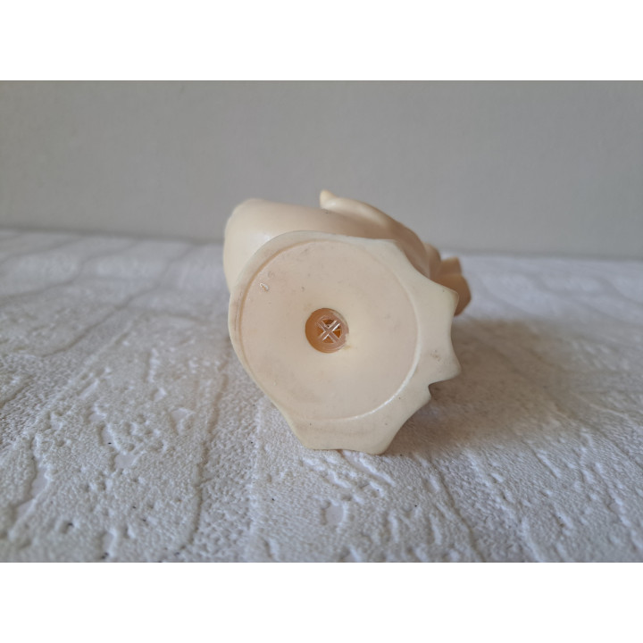 Italiaanse piep eend, Jaren 60-70, rubber 9x6x12cm - speelgoed