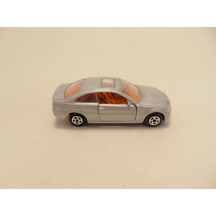 Bmw M3 Majorette 1:59 zilverkleurig