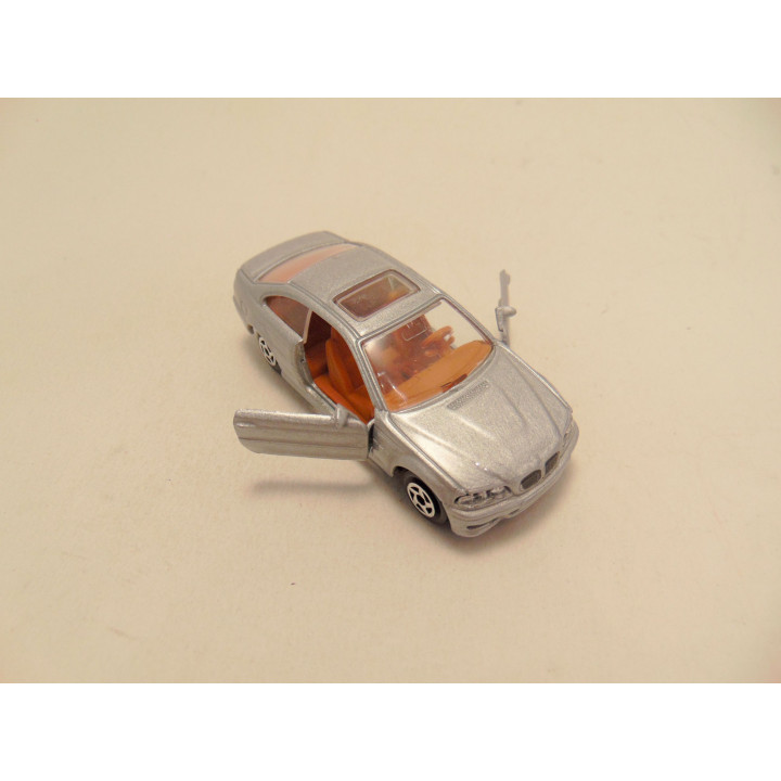 Bmw M3 Majorette 1:59 zilverkleurig
