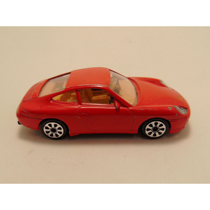 Porsche 911 Carrera 1:43 Bburago rood