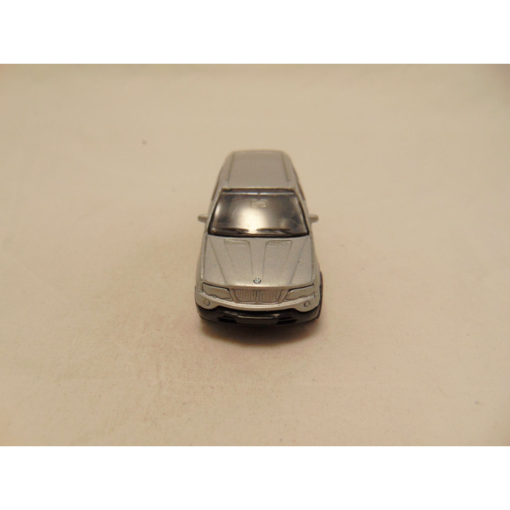 Bmw X5 1:64 Welly 52057 zilverkleurig