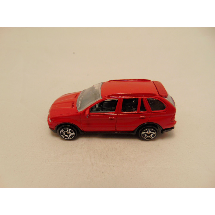Bmw X5 Motormax 6025 rood - modelauto