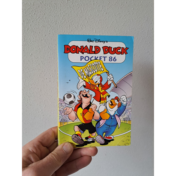 De mascotte Donald Duck Pocket 86 2002 9789058554840
