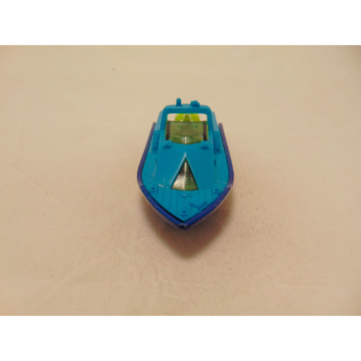 Boot met onderzeeboot Matchbox blauw
