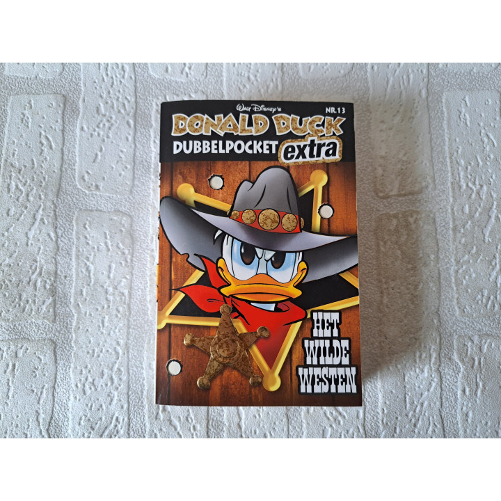 Het wilde westen Donald Duck Dubbelpocket Extra 13 2014 9789058555571- boeken