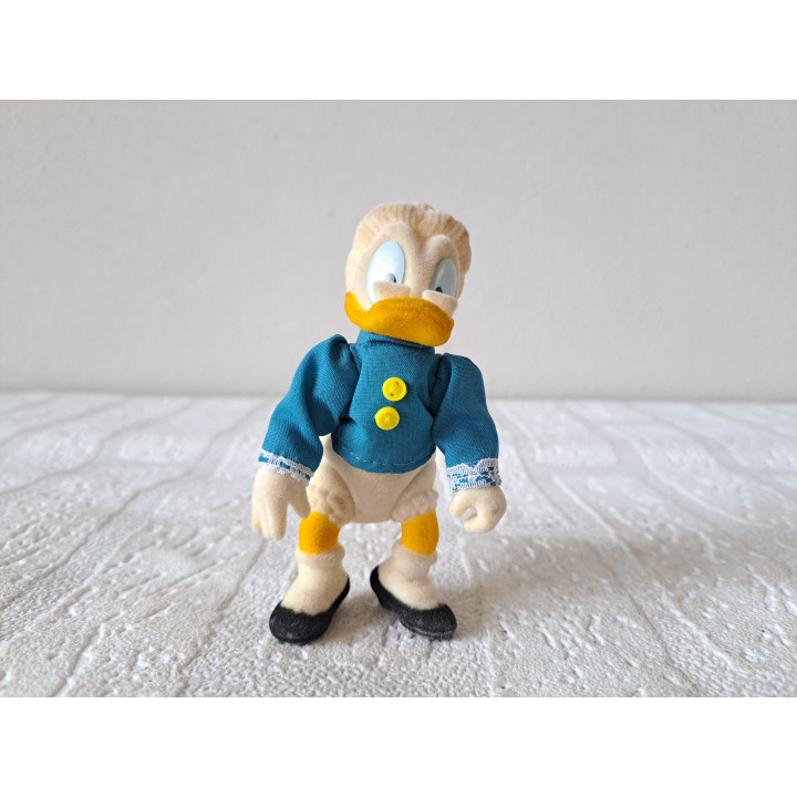Oma Duck jaren 90, Simba Toys, kunststof en flock 5.5x4.5x10cm - disney