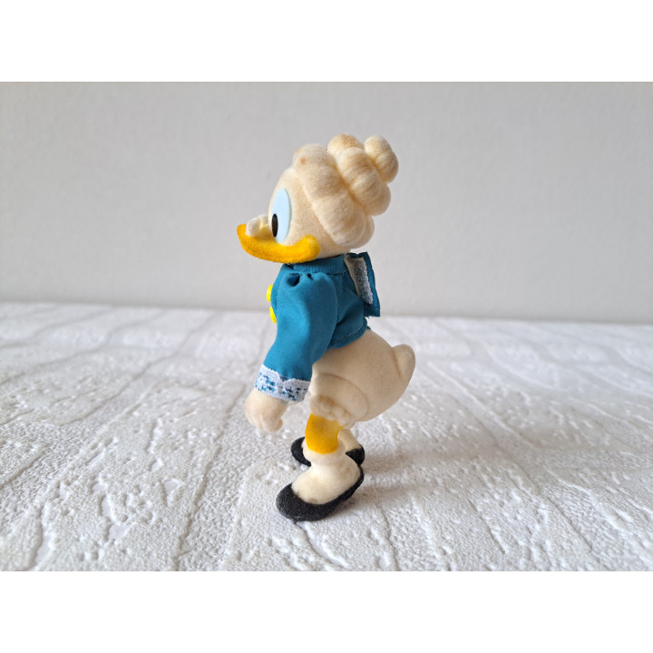 Oma Duck jaren 90, Simba Toys, kunststof en flock 5.5x4.5x10cm - disney