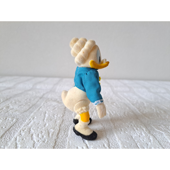 Oma Duck jaren 90, Simba Toys, kunststof en flock 5.5x4.5x10cm - disney