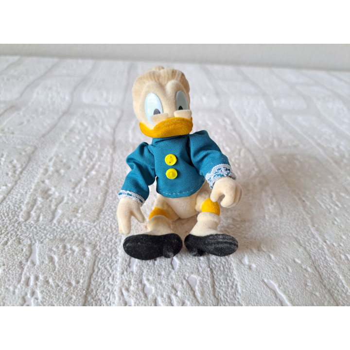 Oma Duck jaren 90, Simba Toys, kunststof en flock 5.5x4.5x10cm - disney
