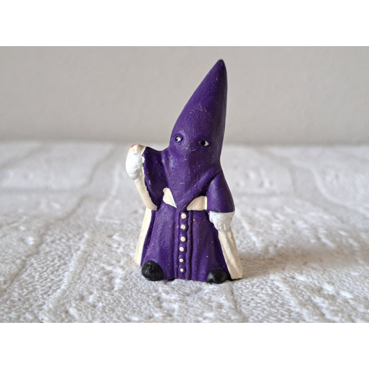 Nazareno Semana Santa Ceramic 3x3x5.5cm Purple