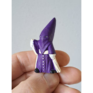 Nazareno tijdens de Semana Santa, aardewerk 3x3x5.5cm (p)