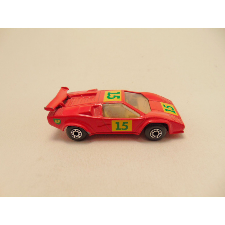 Lamborghini Countach LP500S BP 1:56 Matchbox MB154 - modelauto
