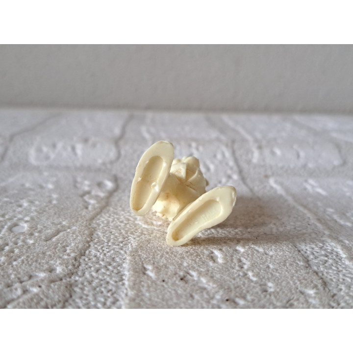 Kabouter, Fontanini Italië, kunststof 3x2.5x6cm - kabouters