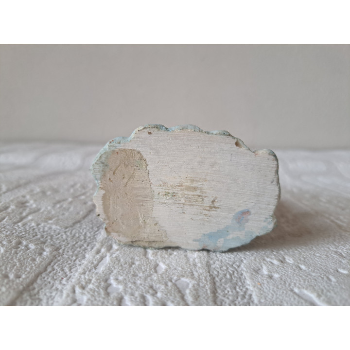 Engelen met accordeon en gitaar, kunsthars 8x5x8cm - engelen