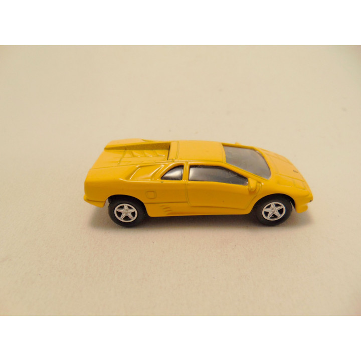 Lamborghini Diablo 1:64 Welly geel