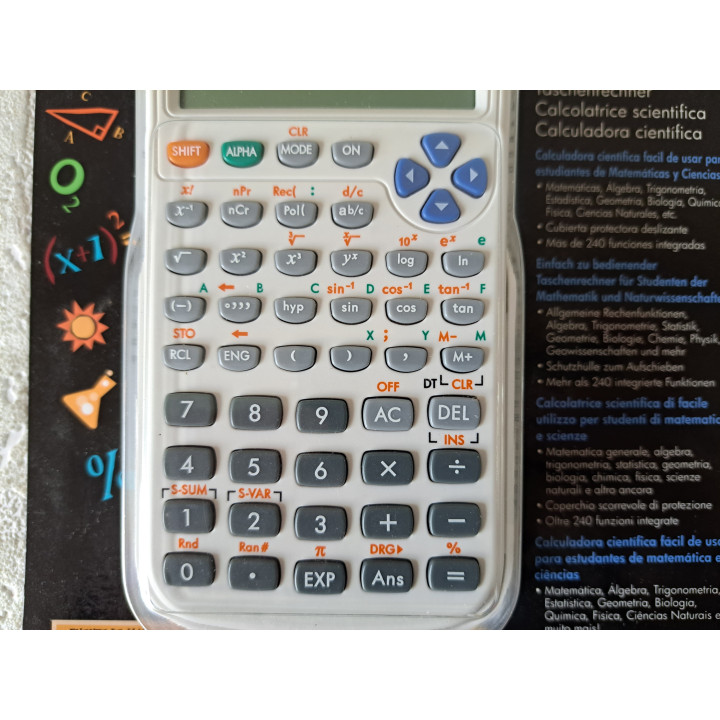 HP 10s Scientific Calculator 240 Functions Dual Power