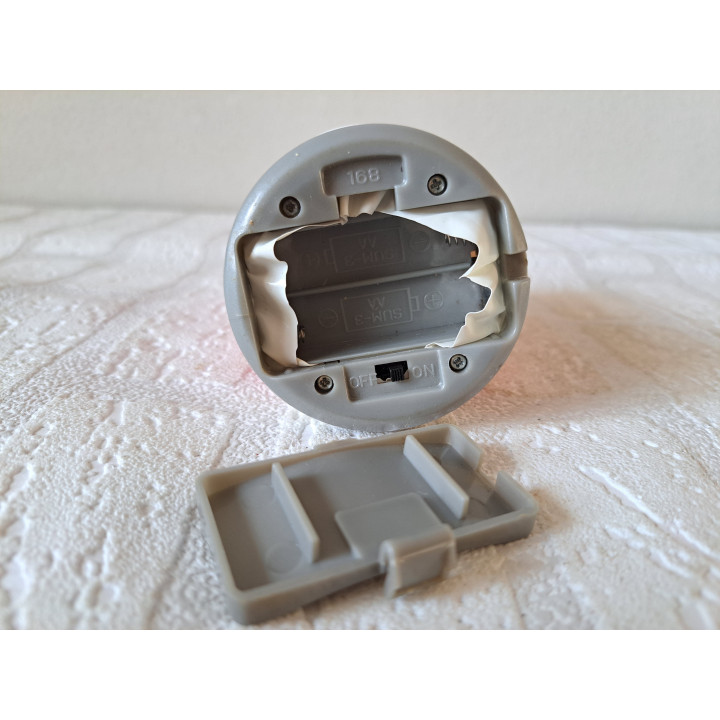 Dansende Coca Cola blikje, kunststof-metaal D7x11.5cm -  Coca Cola