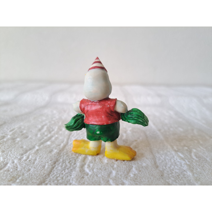 Eend Lucky Duck, kunsthars 4x2x5cm - dierfiguren
