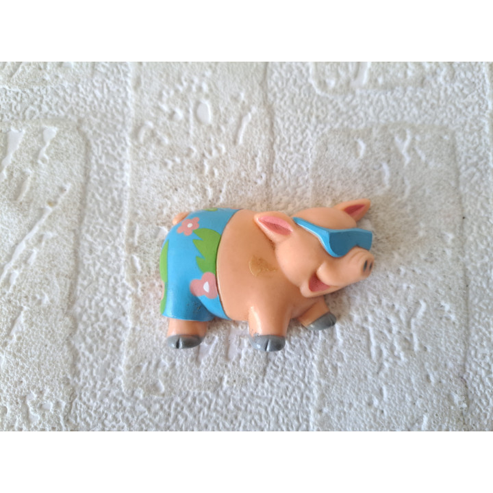 Varken keukenmagneet, kunststof 5.5x4x1.5cm - keukenmagneten