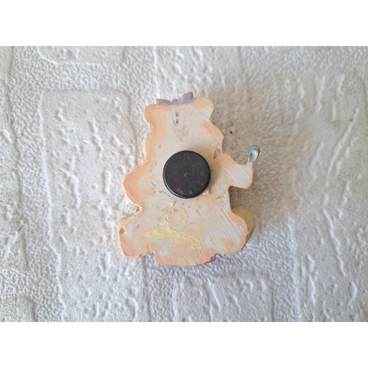 Beer is 1 jaar geworden keukenmagneet, kunsthars 6x2x7cm - keukenmagneten