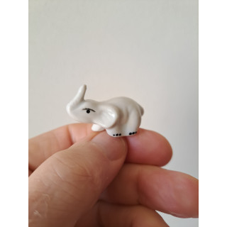 Mini olifant, porseleinen 4x1.5x2.5cm