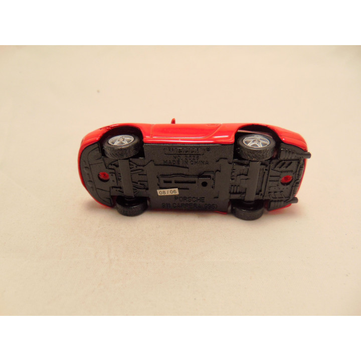 Porsche 991 carrera 996 1:64 Welly 2026 rood