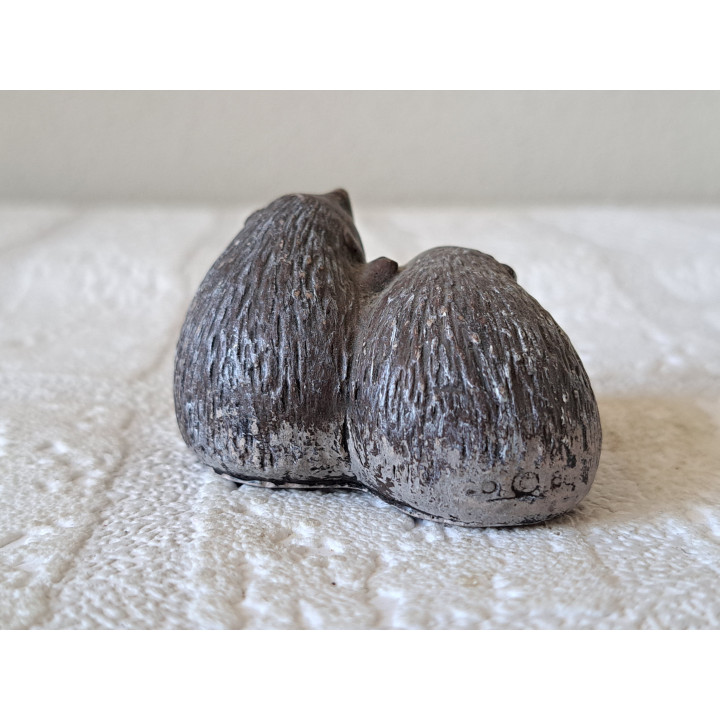 Egels van kunsthars, 5.5x4x3.5cm - dierfiguren