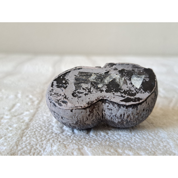 Egels van kunsthars, 5.5x4x3.5cm - dierfiguren