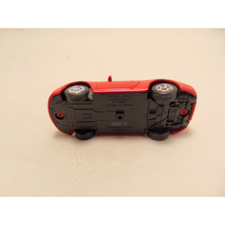Porsche 991 carrera S cabrio 1997 1:64 Welly 52274 rood