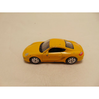 Porsche Cayman S 1:64 Welly 52224 geel