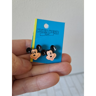 Mickey Mouse oorknopjes, Disney, kunststof 2x1x2cm