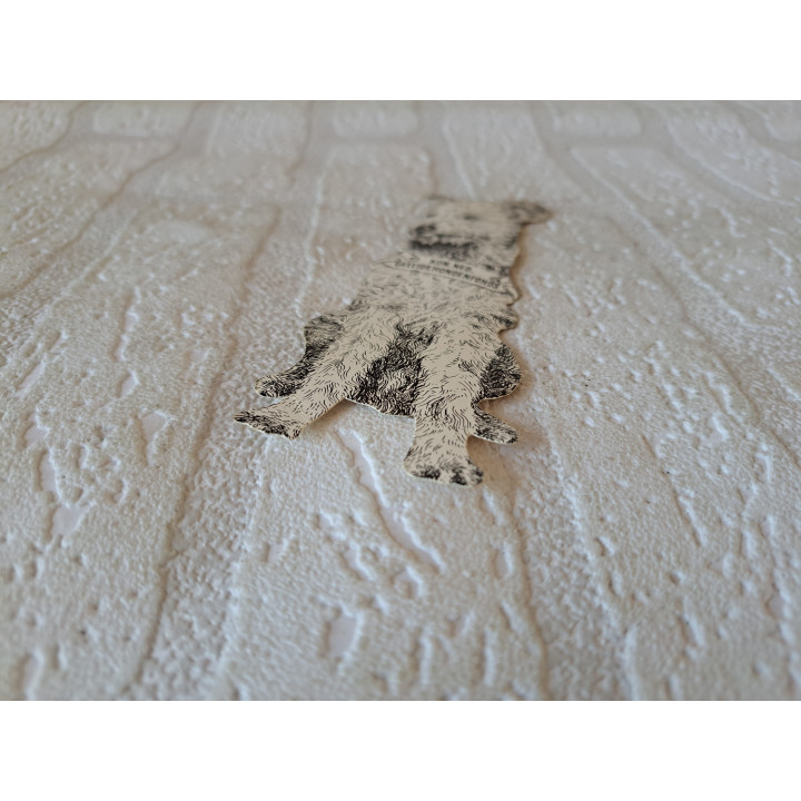 Kon. Ned geleidehondenfonds KNGHF boekenlegger, 5x14cm - boekenleggers