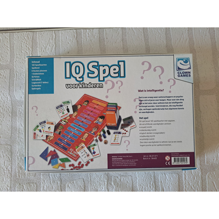 IQ spel voor kinderen, Clown games 8712051201979 -  spellen