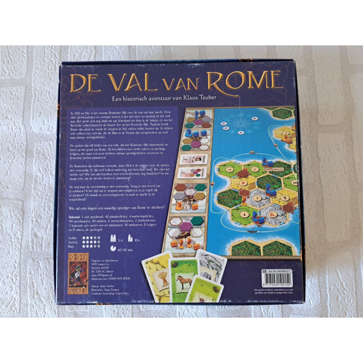 De Kolonisten van Catan, De Val van Rome 8717249192152 -  spellen