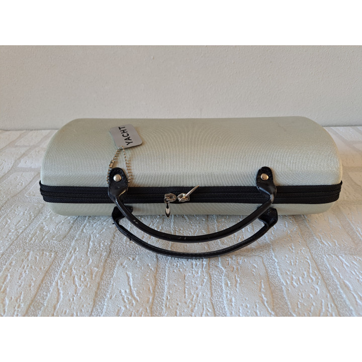 Speelkaarten, fiches en dobbelstenen in draagtas 32x18x11cm -  spellen