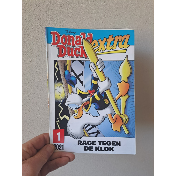 Race tegen de klok, Donald Duck Extra, Deel 1 2021