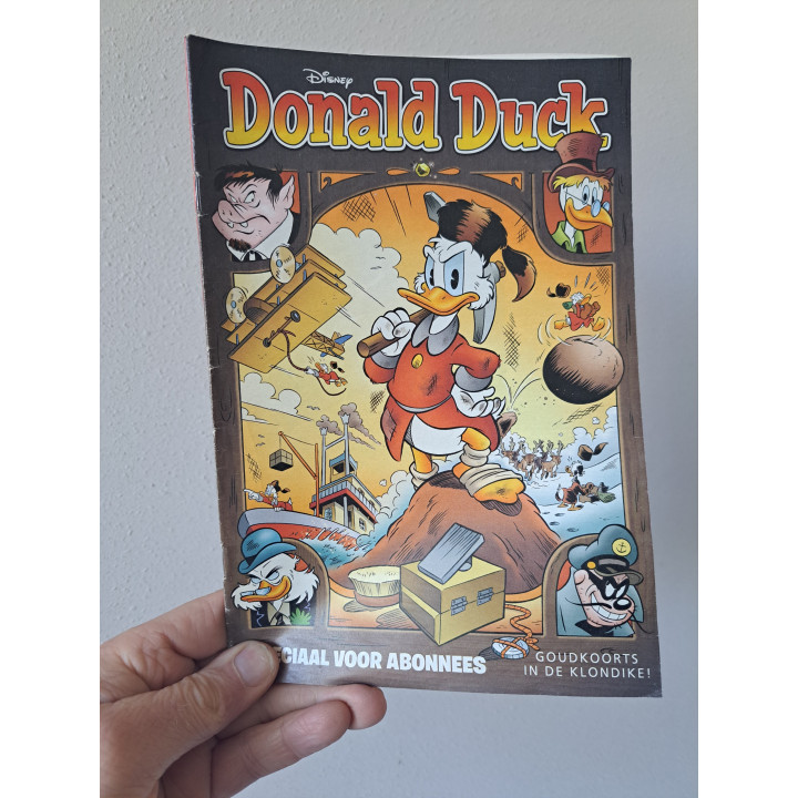 Goudkoorts in de klondike!, voor abonnees, Donald Duck 2020