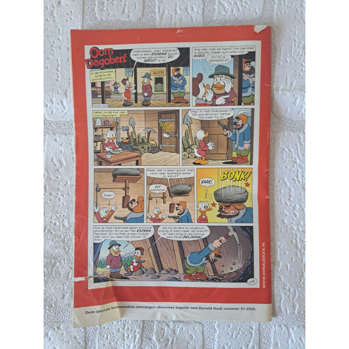 Goudkoorts in de klondike!, voor abonnees, Donald Duck 2020 - stripboeken
