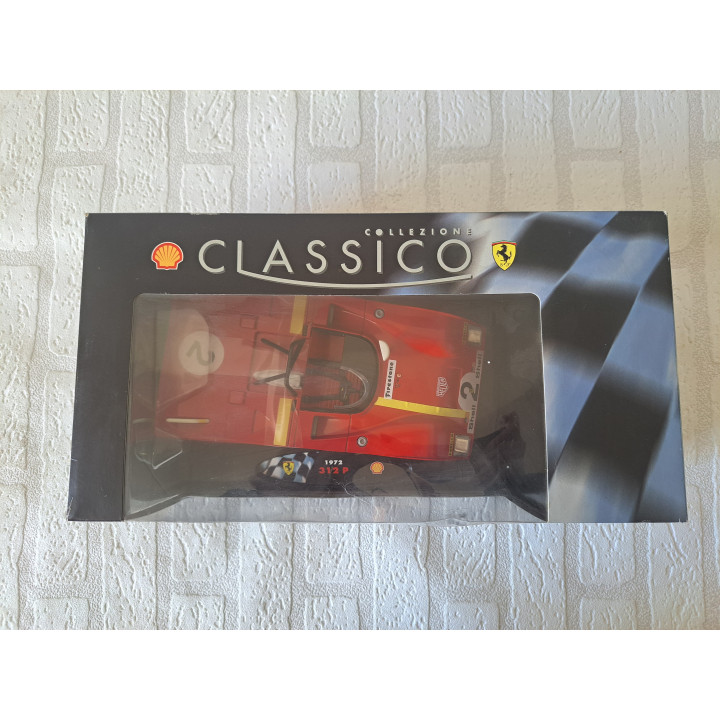 Ferrari 312 P 1972 1:18 Bburago Shell Scale Model