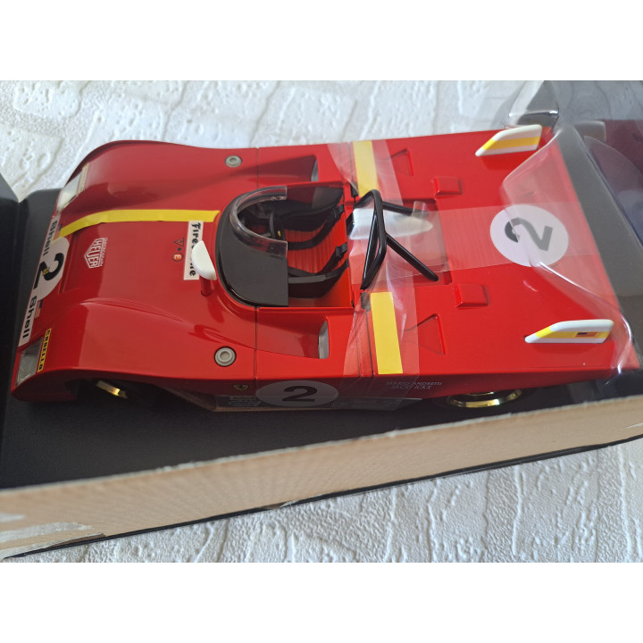 Ferrari 312 P 1972 1:18 Bburago Shell Scale Model