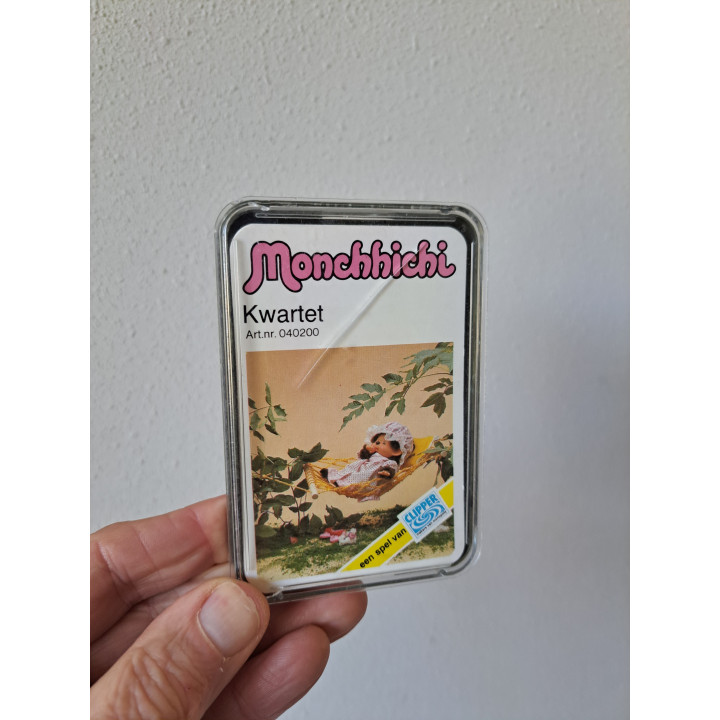 Monchhichi kwartet, Clipper 040200, 7.5x11x1.5cm
