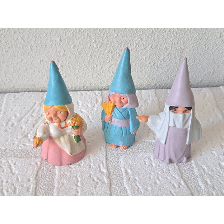 David the Gnome Female Figure Set | Rien Poortvliet