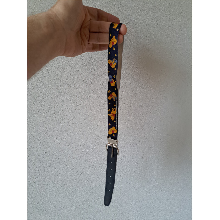 Winnie de Poeh riem, Disney, Metaal - elastiek 70x2cm