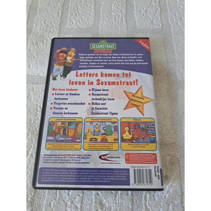 Sesame Street Cd-rom Playing with Letters | Kids Software